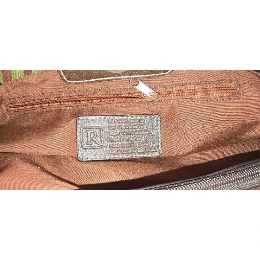 Relic Tropical‎ Floral Canvas Hobo Shoulder Bag Faux Leather canvas Handle Purse